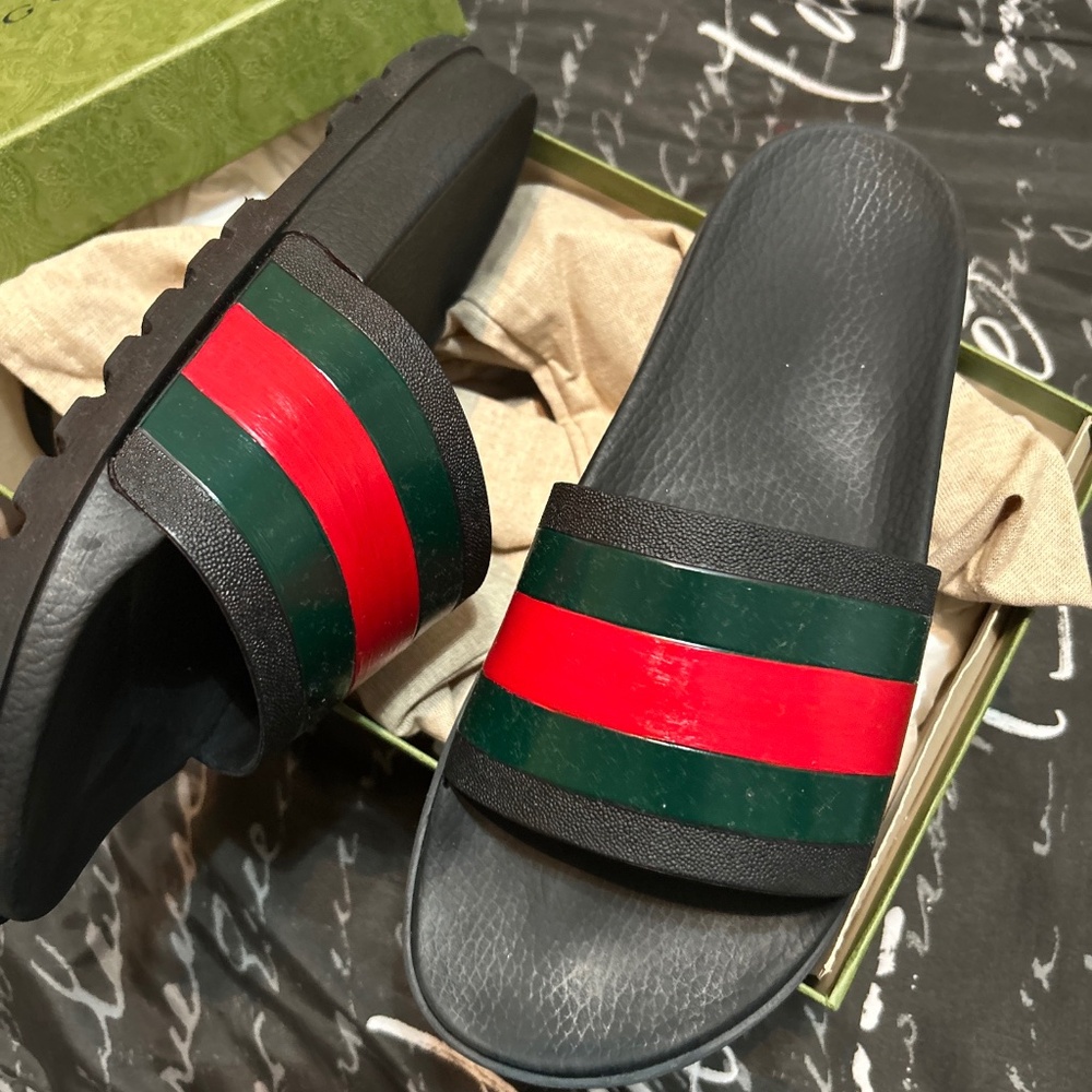 Gucci Slides Men Size 11 (11.5)